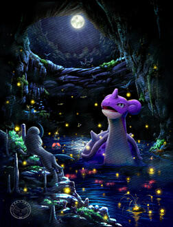 Union Cave Lapras Night